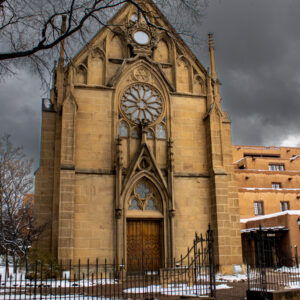 Gloomy Loretto Chapel - Santa Fe, NM